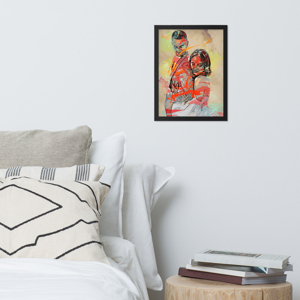 Personalised Gift for Wedding as an Artistic Custom Poster